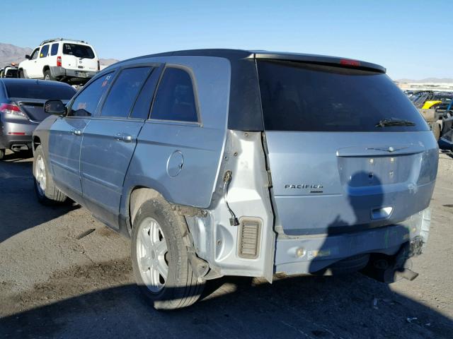 2C4GM68475R508377 - 2005 CHRYSLER PACIFICA T BLUE photo 3