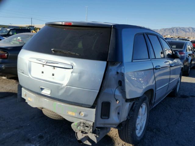 2C4GM68475R508377 - 2005 CHRYSLER PACIFICA T BLUE photo 4