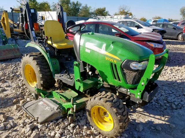 1LV2025RTFH119520 - 2016 JOHN DEERE MOWER GREEN photo 1