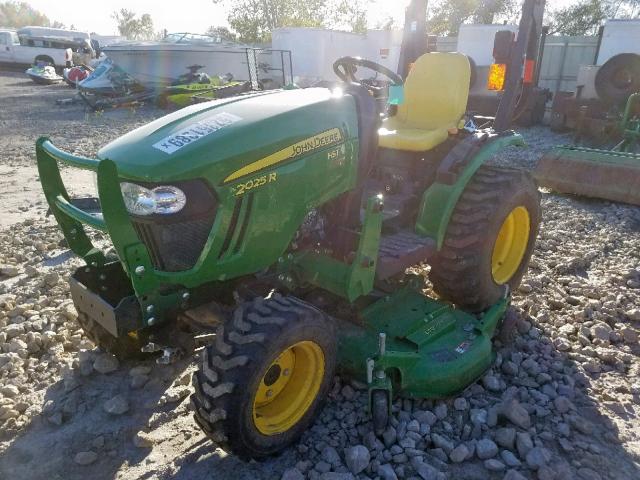 1LV2025RTFH119520 - 2016 JOHN DEERE MOWER GREEN photo 2