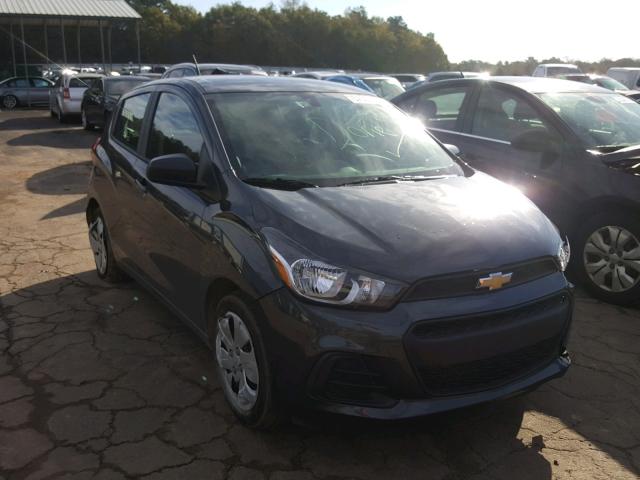 KL8CB6SA2JC426183 - 2018 CHEVROLET SPARK LS GRAY photo 1