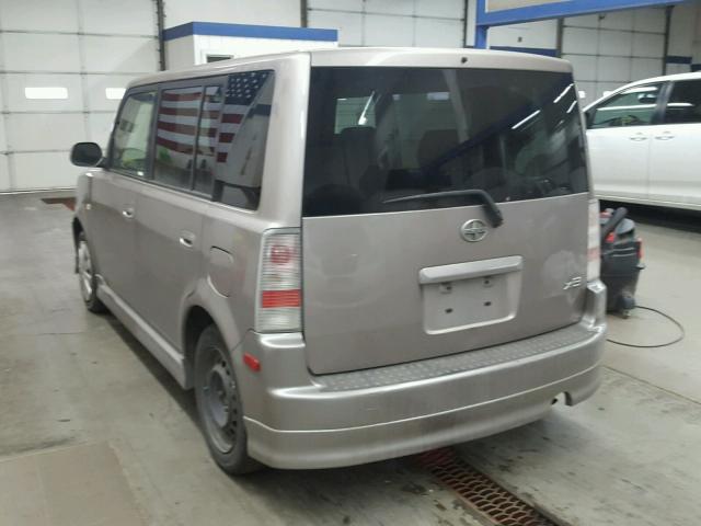 JTLKT334350208904 - 2005 TOYOTA SCION XB Қоңыр фото 3