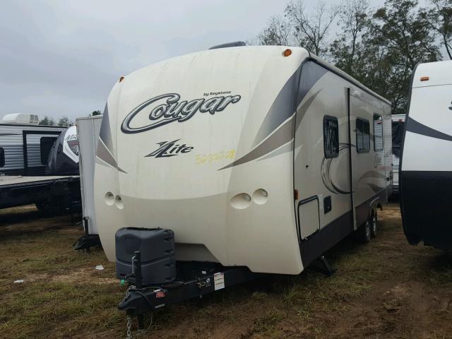 4YDT26R24GV507993 - 2016 KEYSTONE COUGAR BEIGE photo 2