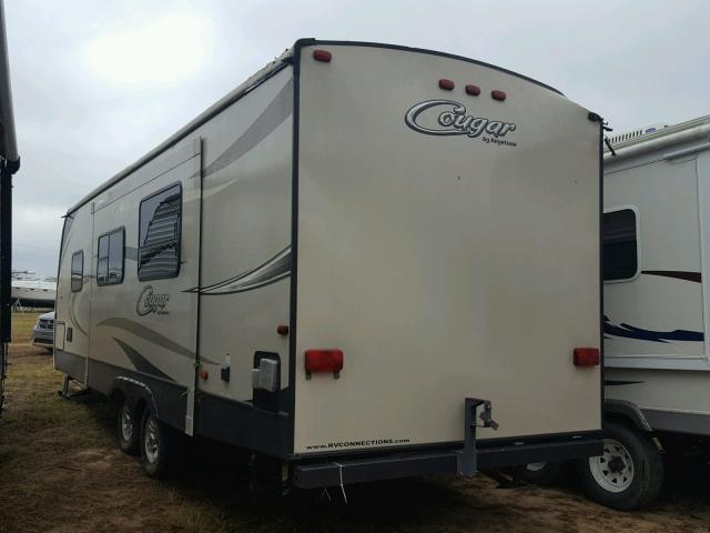 4YDT26R24GV507993 - 2016 KEYSTONE COUGAR BEIGE photo 5