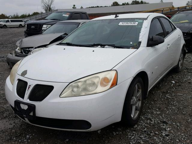 1G2ZH57N694108129 - 2009 PONTIAC G6 GT WHITE photo 2