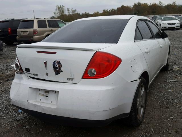 1G2ZH57N694108129 - 2009 PONTIAC G6 GT WHITE photo 4