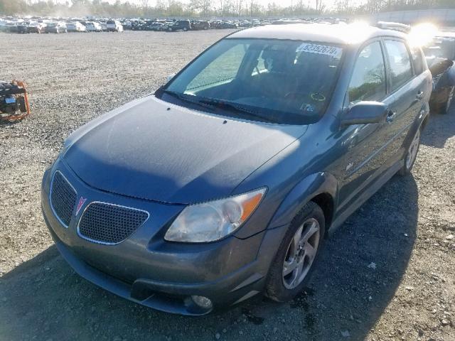 5Y2SL67836Z452673 - 2006 PONTIAC VIBE BLUE photo 2