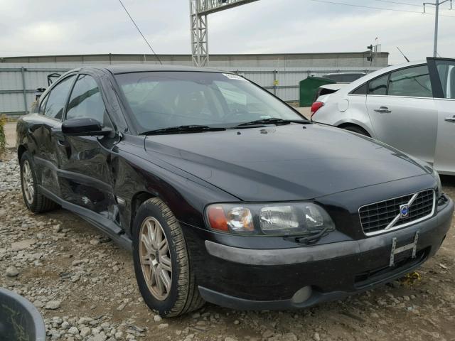 YV1RS61T242353163 - 2004 VOLVO S60 BLACK photo 1