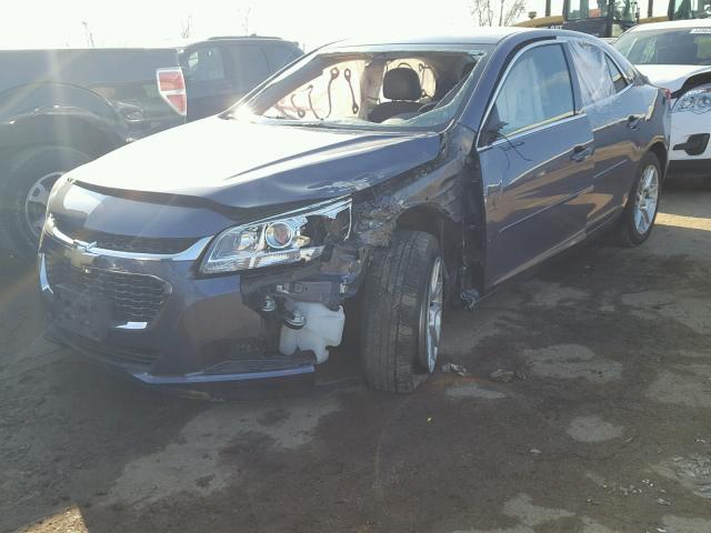 1G11C5SL6FF122151 - 2015 CHEVROLET MALIBU 1LT 蓝色 照片 2