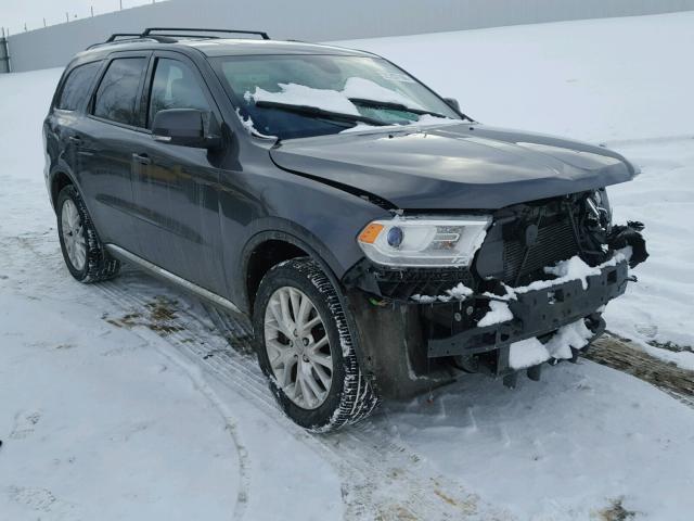 1C4RDJDG2GC403236 - 2016 DODGE DURANGO LI GRAY photo 1