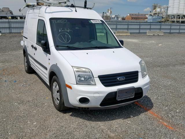 NM0LS7BN3DT136276 - 2013 FORD TRANSIT CO WHITE photo 1