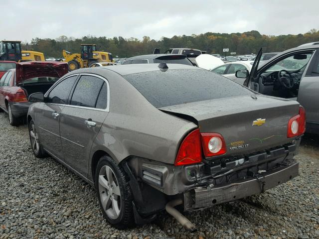 1G1ZC5E0XCF209311 - 2012 CHEVROLET MALIBU 1LT TAN photo 3