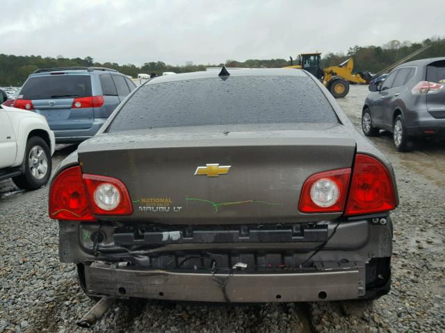 1G1ZC5E0XCF209311 - 2012 CHEVROLET MALIBU 1LT TAN photo 9