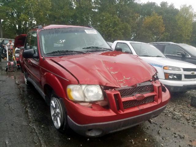 1FMZU67K64UA43516 - 2004 FORD EXPLORER S RED photo 1