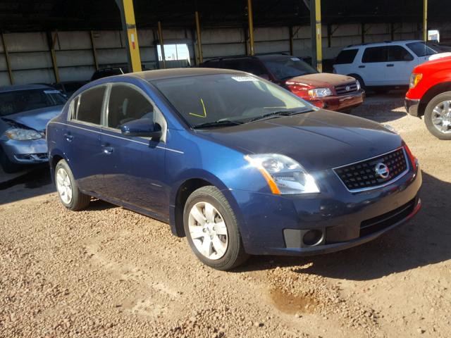 3N1AB61E38L676990 - 2008 NISSAN SENTRA 2.0 BLUE photo 1