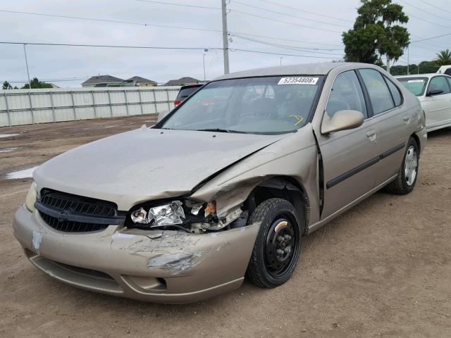 1N4DL01D7YC230421 - 2000 NISSAN ALTIMA XE GOLD photo 2