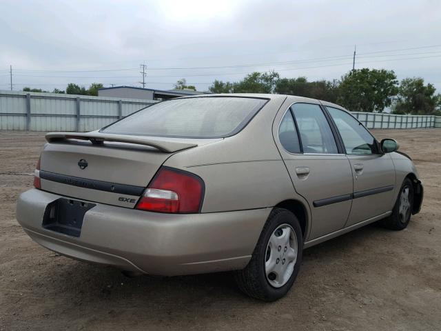 1N4DL01D7YC230421 - 2000 NISSAN ALTIMA XE GOLD photo 4