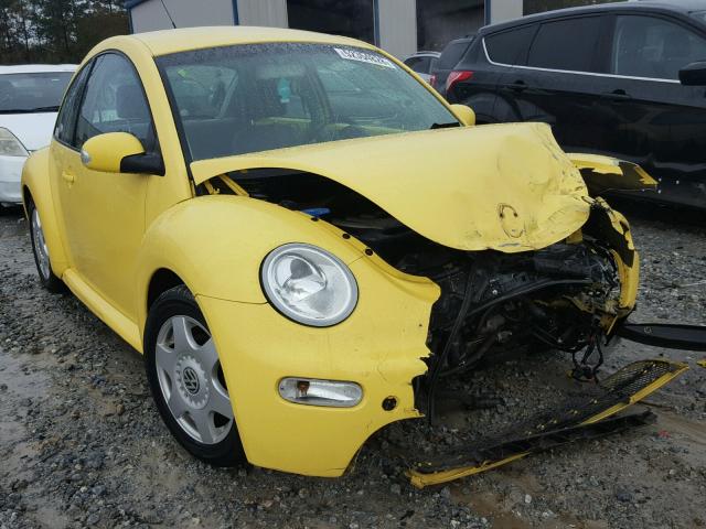 3VWBK31C94M410471 - 2004 VOLKSWAGEN NEW BEETLE YELLOW photo 1