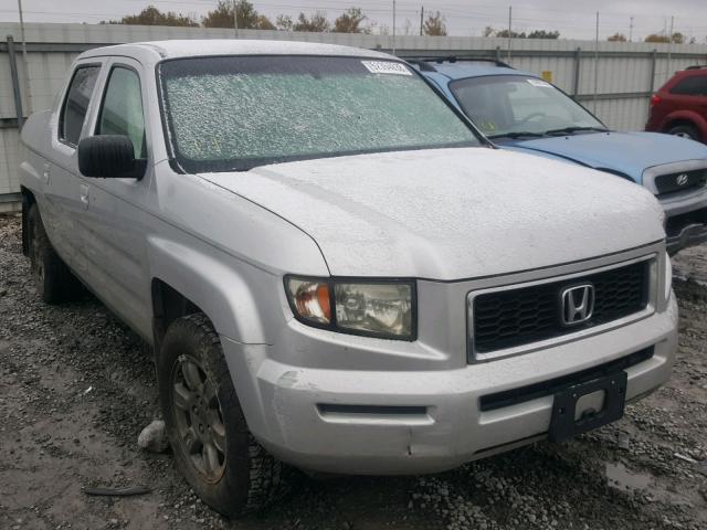 2HJYK163X8H521931 - 2008 HONDA RIDGELINE SILVER photo 1