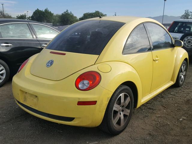 3VWRG31C16M408815 - 2006 VOLKSWAGEN NEW BEETLE 黄色 照片 4