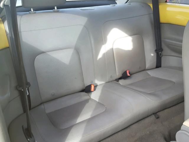 3VWRG31C16M408815 - 2006 VOLKSWAGEN NEW BEETLE 黄色 照片 6