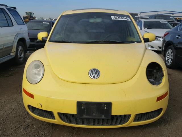 3VWRG31C16M408815 - 2006 VOLKSWAGEN NEW BEETLE 黄色 照片 9
