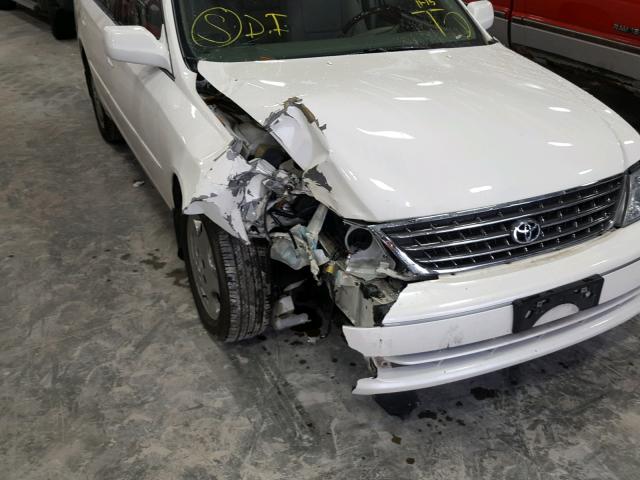 4T1BF28BX3U323747 - 2003 TOYOTA AVALON XL WHITE photo 9