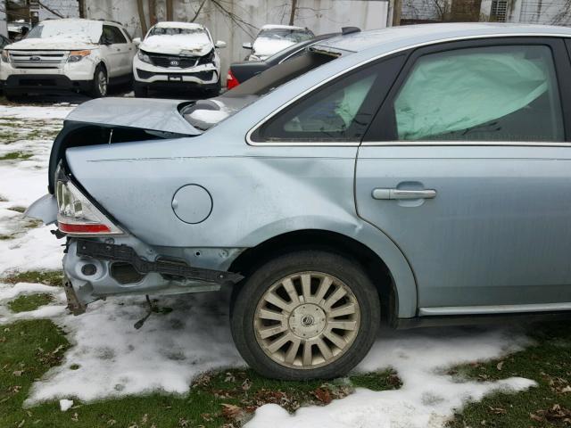 1MEHM40WX8G619662 - 2008 MERCURY SABLE LUXU BLUE photo 9