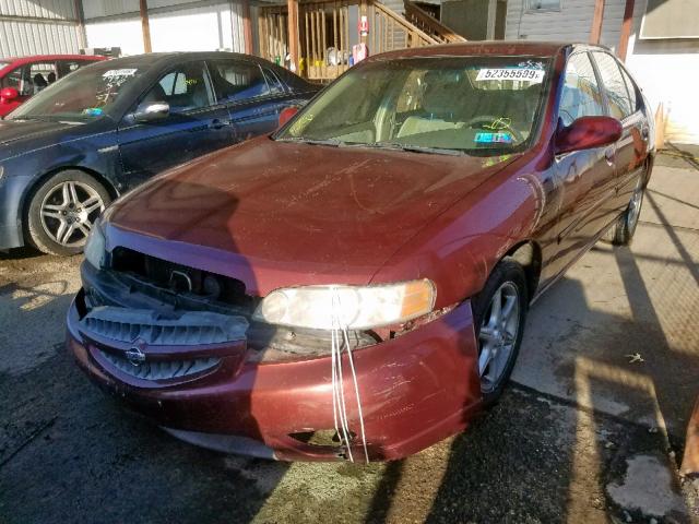 1N4DL01D11C101340 - 2001 NISSAN ALTIMA XE RED photo 2