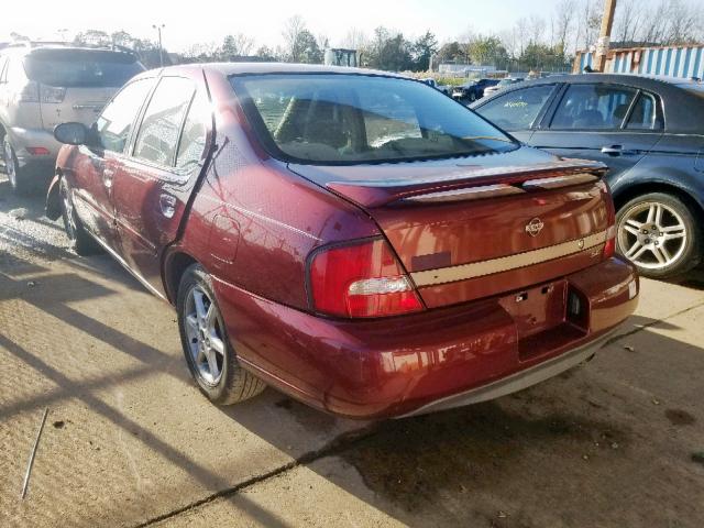 1N4DL01D11C101340 - 2001 NISSAN ALTIMA XE RED photo 3