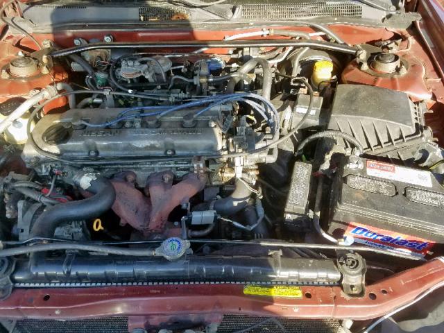 1N4DL01D11C101340 - 2001 NISSAN ALTIMA XE RED photo 7