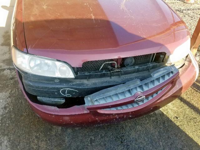 1N4DL01D11C101340 - 2001 NISSAN ALTIMA XE RED photo 9