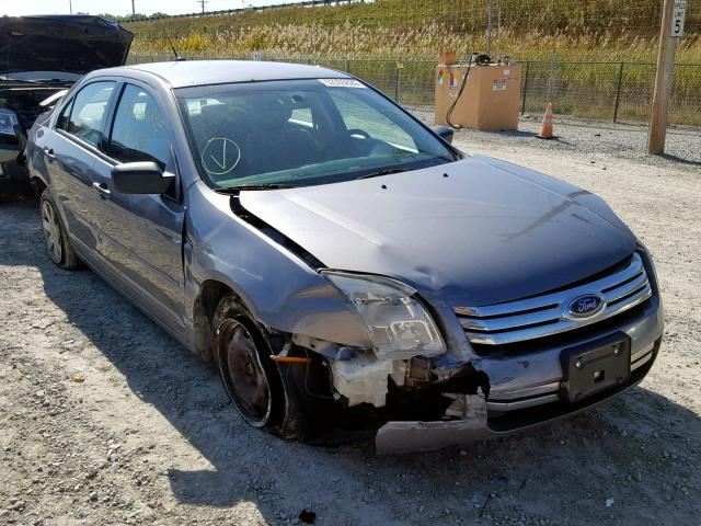 3FAHP06Z47R212047 - 2007 FORD FUSION S GRAY photo 1