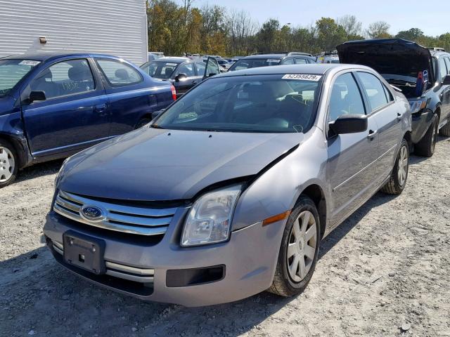 3FAHP06Z47R212047 - 2007 FORD FUSION S GRAY photo 2