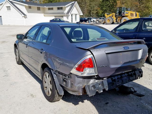 3FAHP06Z47R212047 - 2007 FORD FUSION S GRAY photo 3