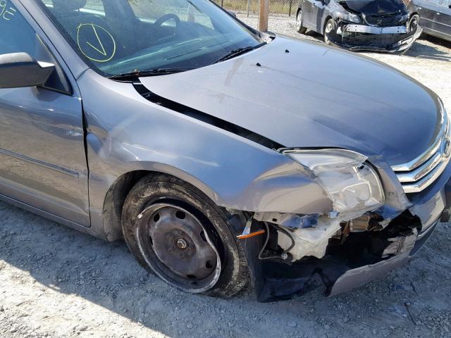 3FAHP06Z47R212047 - 2007 FORD FUSION S GRAY photo 9