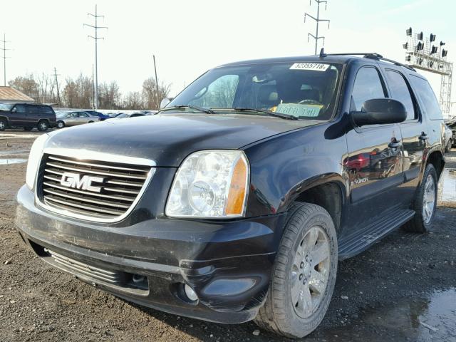 1GKFK13007J111856 - 2007 GMC YUKON BLACK photo 2