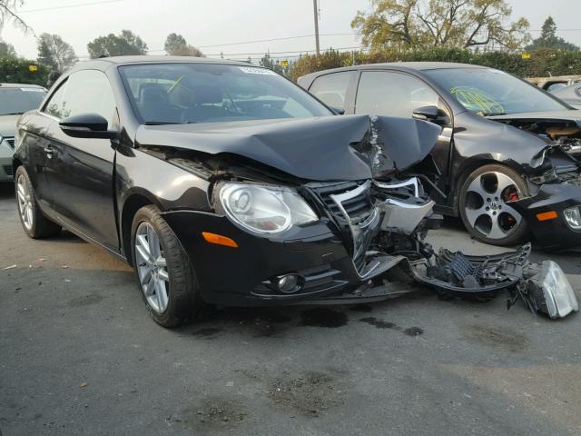 WVWFA71F09V016122 - 2009 VOLKSWAGEN EOS LUX 黑色 照片 1