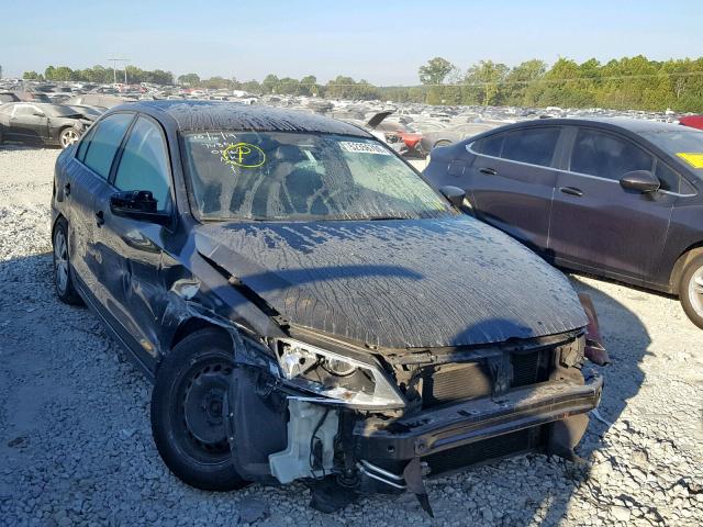 3VW2K7AJ6CM370516 - 2012 VOLKSWAGEN JETTA BASE 黑色 照片 1