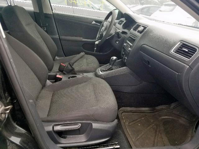 3VW2K7AJ6CM370516 - 2012 VOLKSWAGEN JETTA BASE 黑色 照片 5