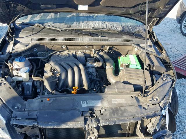 3VW2K7AJ6CM370516 - 2012 VOLKSWAGEN JETTA BASE 黑色 照片 7