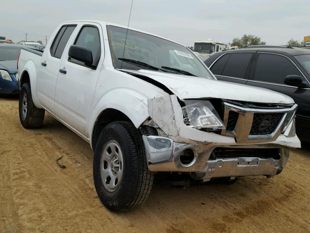 1N6AD0ER6AC412758 - 2010 NISSAN FRONTIER C WHITE photo 1