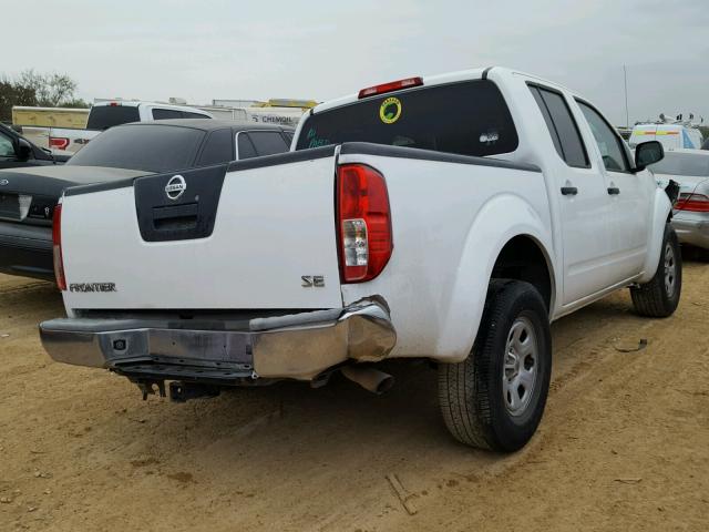 1N6AD0ER6AC412758 - 2010 NISSAN FRONTIER C WHITE photo 4