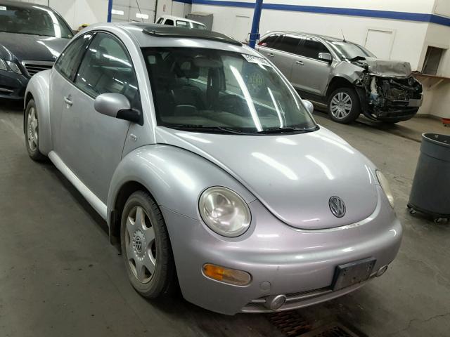 3VWCK21C71M478651 - 2001 VOLKSWAGEN NEW BEETLE GRAY photo 1