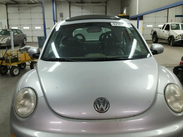 3VWCK21C71M478651 - 2001 VOLKSWAGEN NEW BEETLE GRAY photo 10