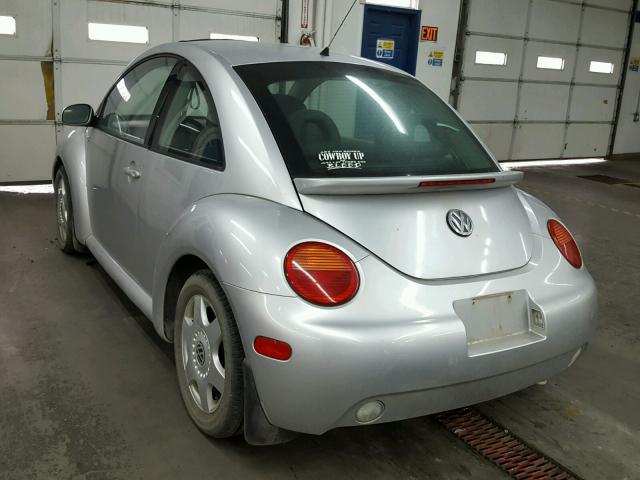 3VWCK21C71M478651 - 2001 VOLKSWAGEN NEW BEETLE GRAY photo 3