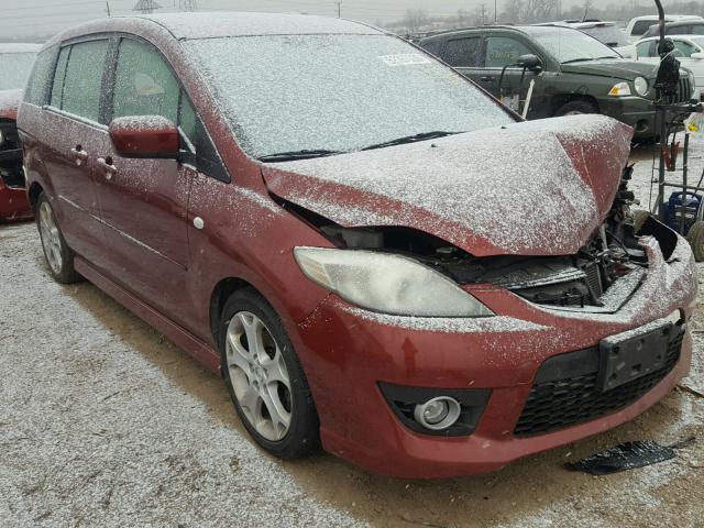 JM1CR293790356888 - 2009 MAZDA 5 RED photo 1