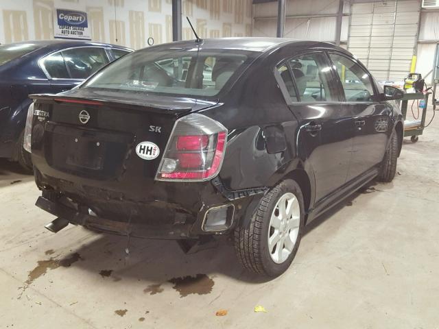 3N1AB6AP6AL697839 - 2010 NISSAN SENTRA 2.0 BLACK photo 4