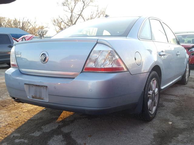 1MEHM42W18G610748 - 2008 MERCURY SABLE PREM BLUE photo 4