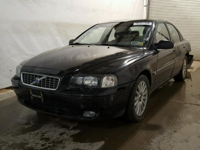 YV1TH592761436896 - 2006 VOLVO S80 2.5T BLACK photo 2